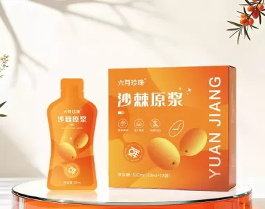 鲜果沙棘原浆300毫升盒装